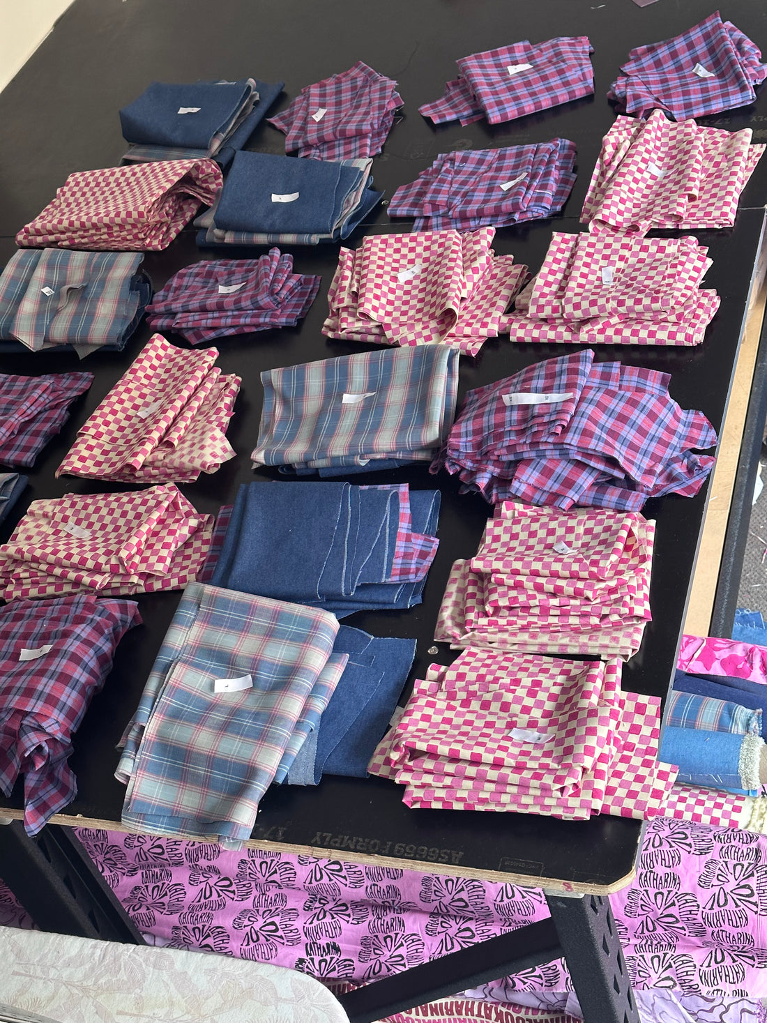 orders lined up for production