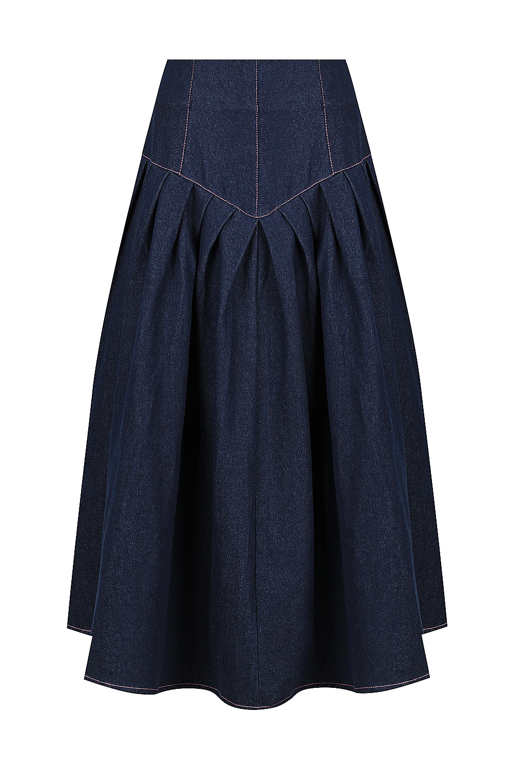 Denim Maxi Skirt