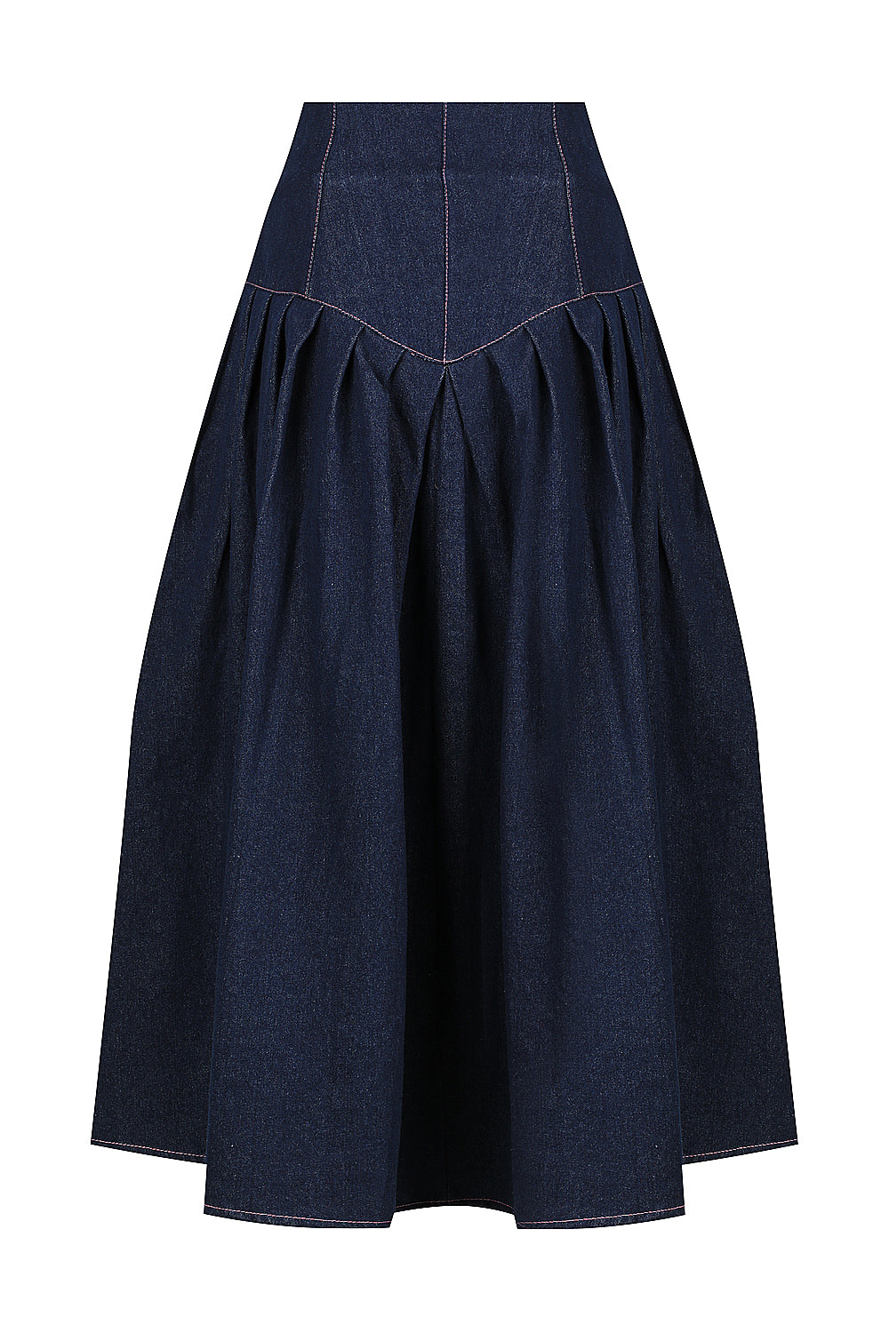 Denim Maxi Skirt