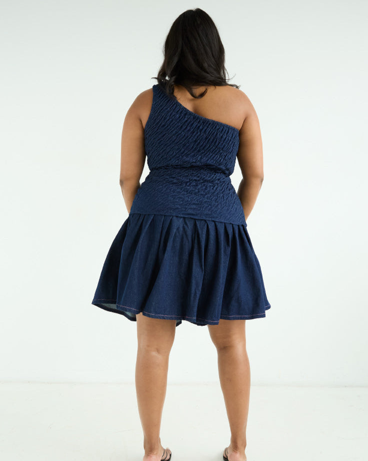 Denim Mini Skirt