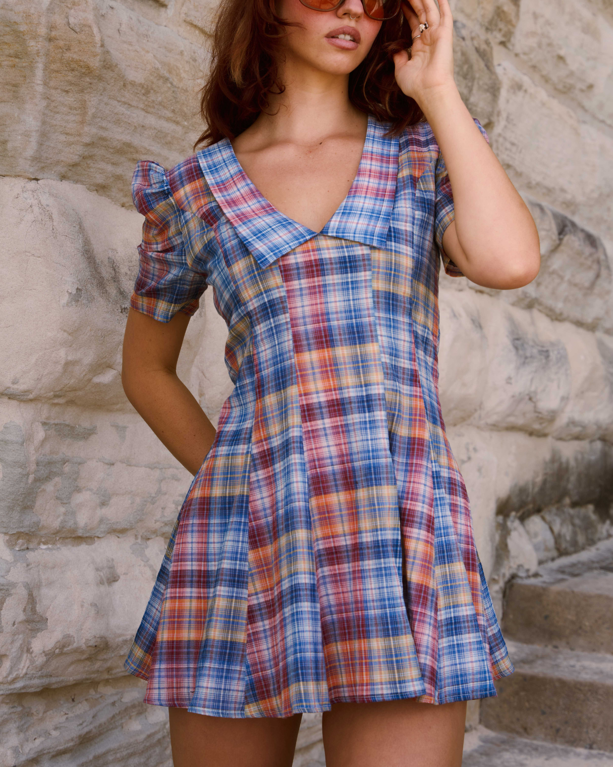 Iris Collar Dress
