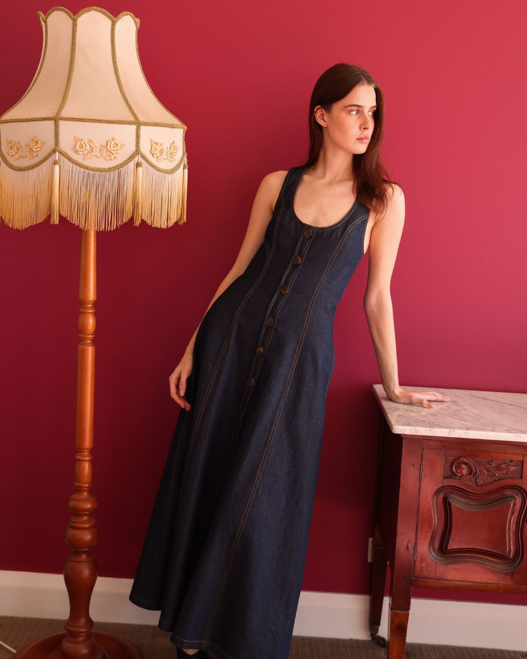 Denim Annabel Maxi