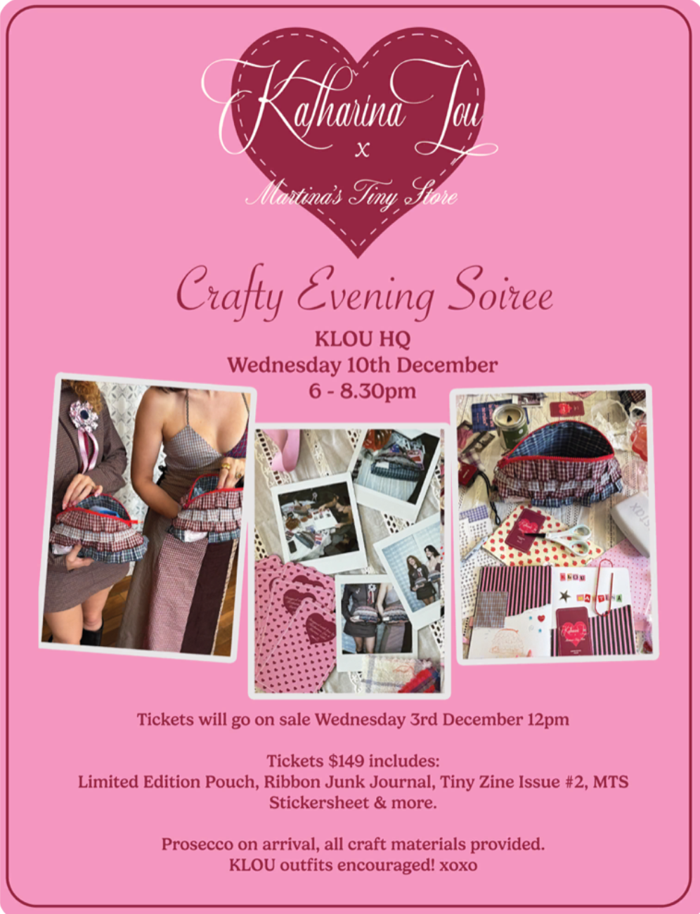 Crafty Evening Soiree - SOLD OUT