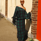 Vintage Fringe Gown