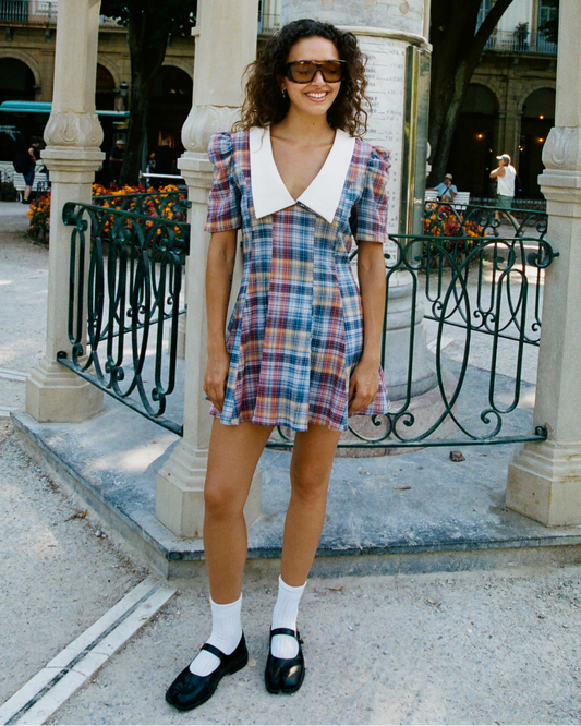 Iris Collar Dress