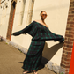 Vintage Fringe Gown