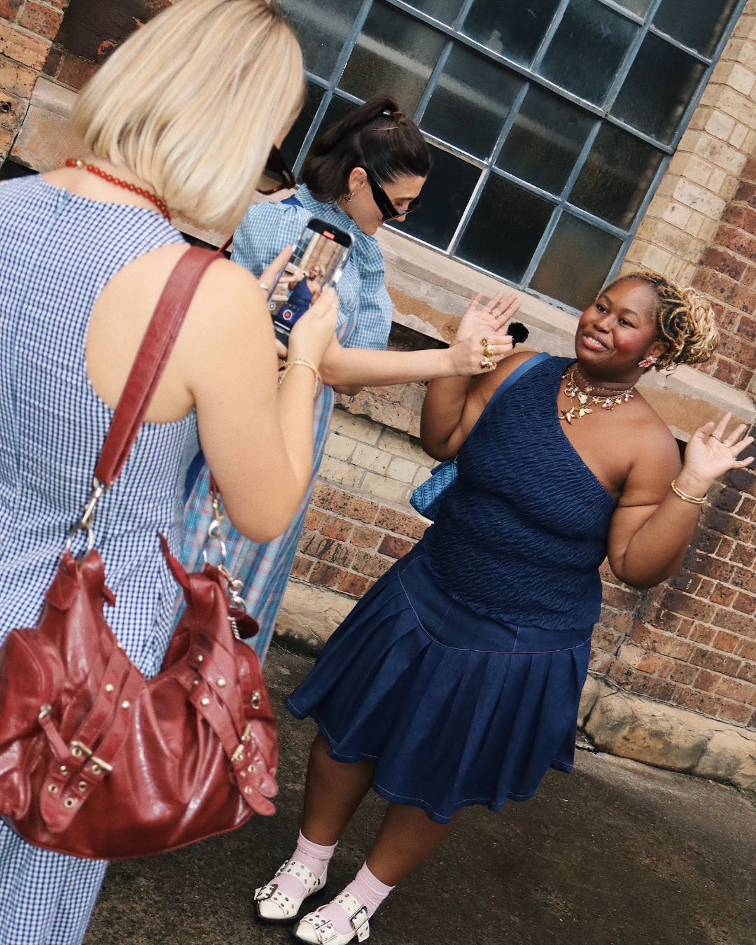 Denim Mini Skirt