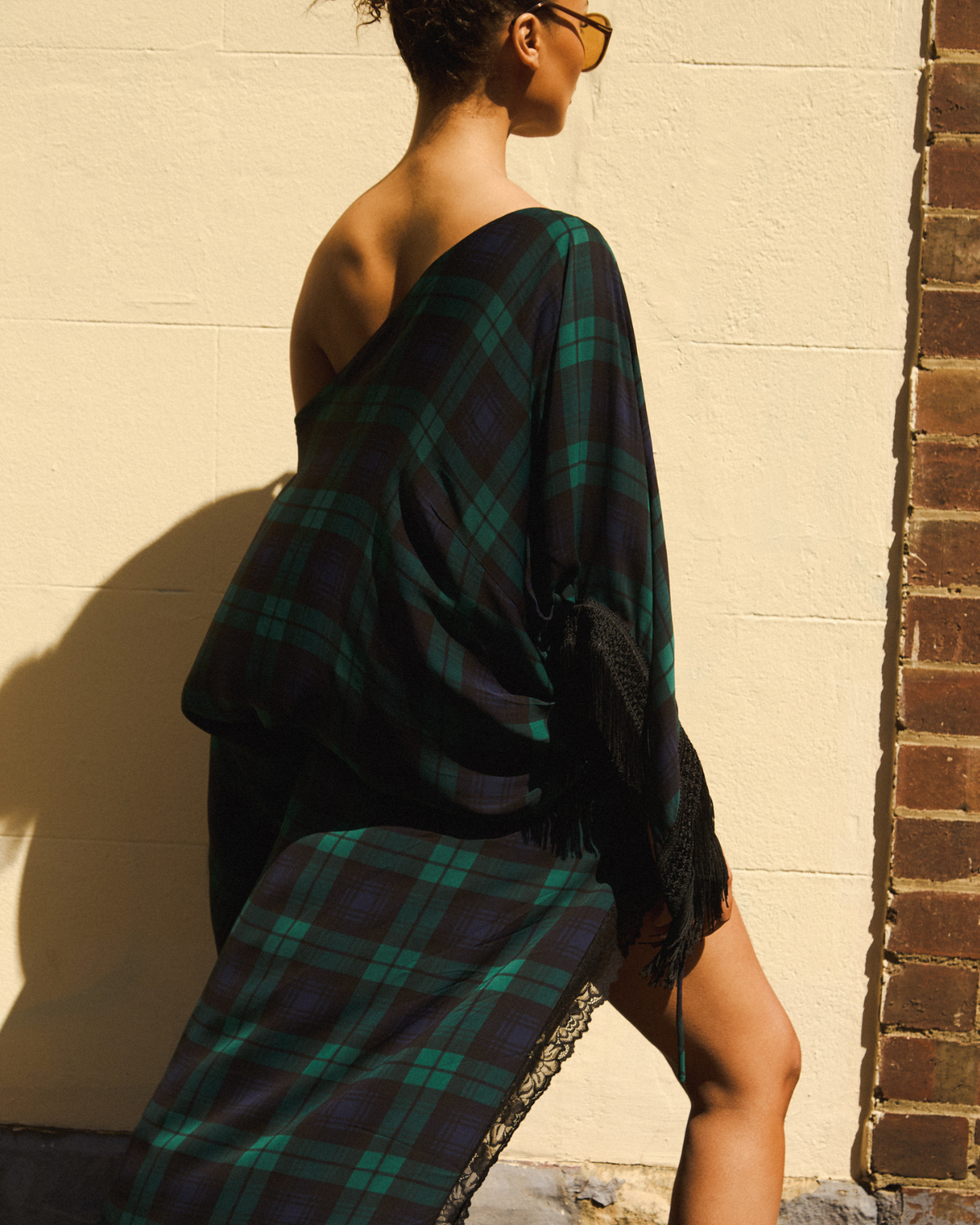 Vintage Fringe Gown