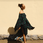 Vintage Fringe Gown