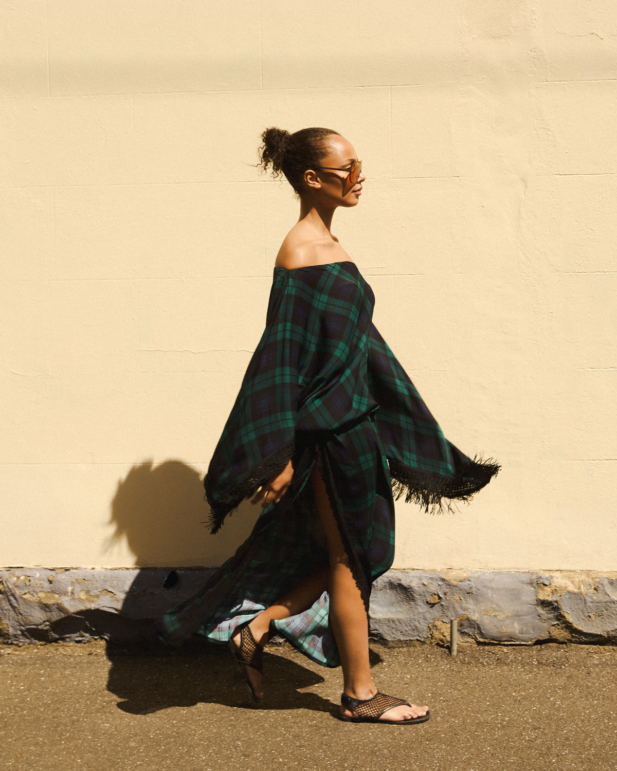 Vintage Fringe Gown