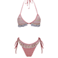 Lucky Ruffle Plaid Tie Bottoms
