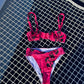 Alexia Bikini Bra / Hibiscus PINK