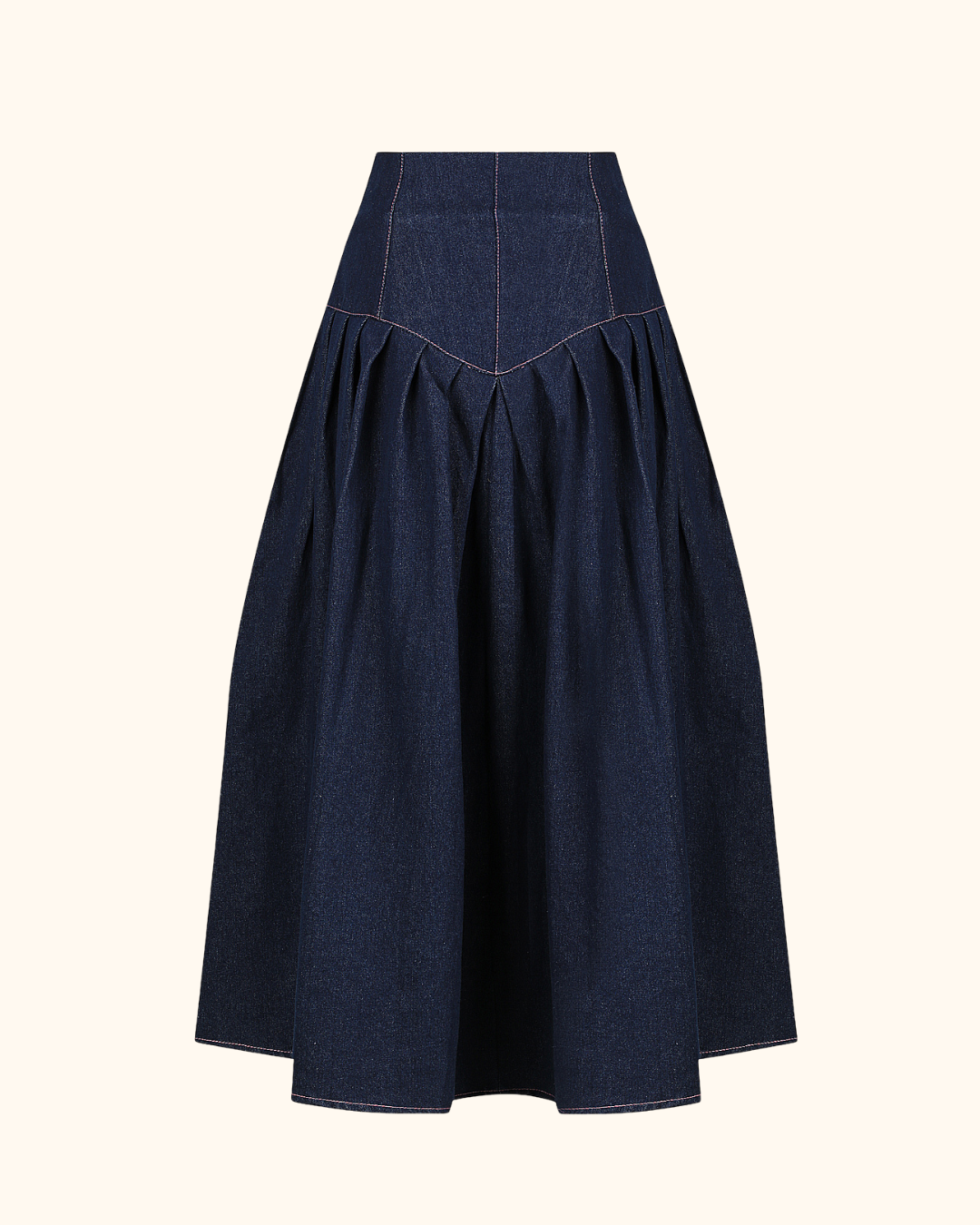 Denim Maxi Skirt