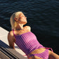 Bubblegum Reversible Tankini Top